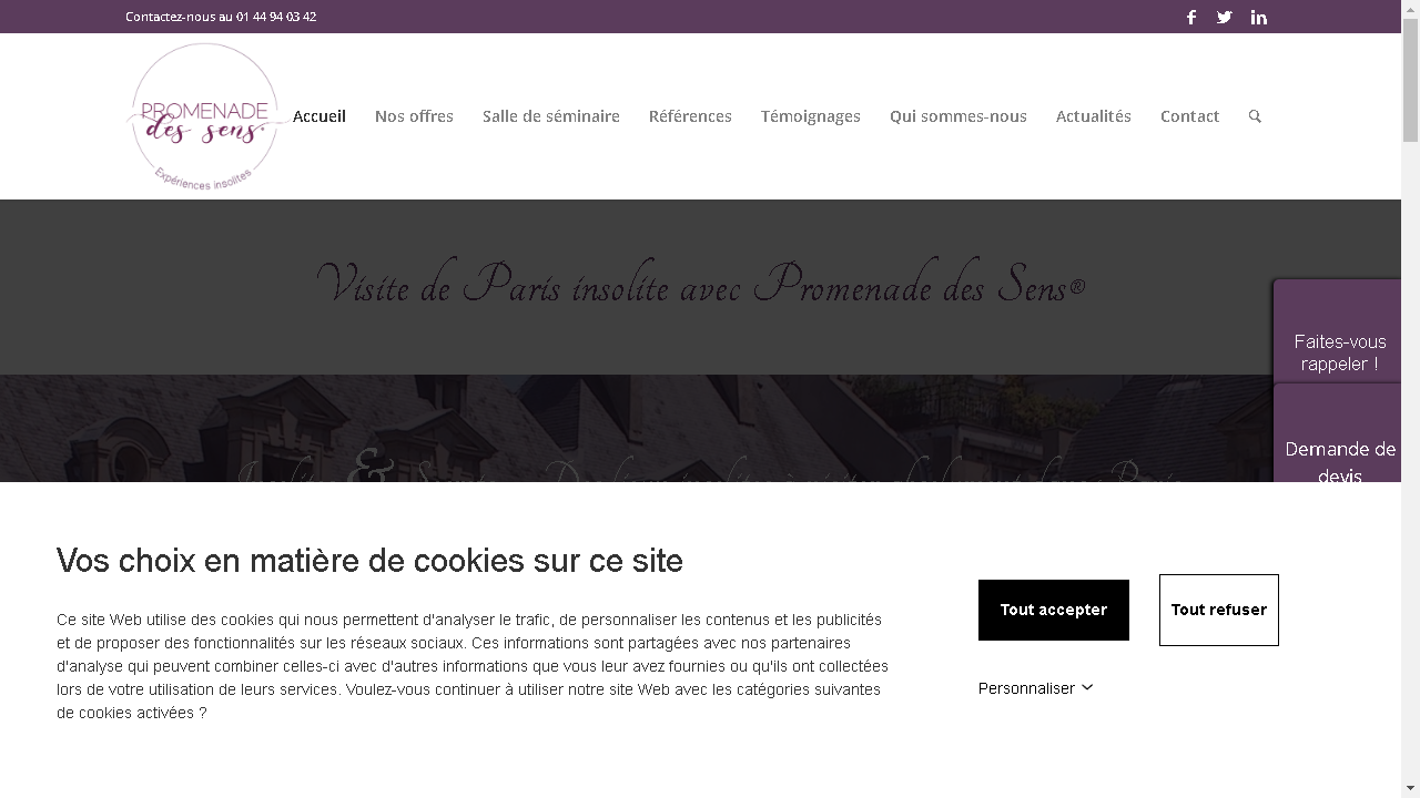 Capture d'écran de https://www.promenadedessens.fr/